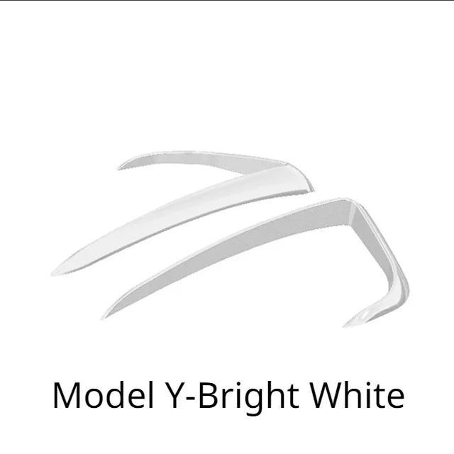 Front Bumper Wind Knife & Fog Lamp Trim for Tesla Model 3/Model Y (2017-2023) is available at Ludicrous EV.
