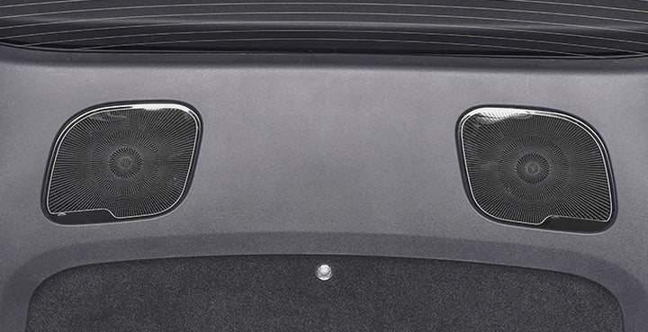 Horn & Speaker Sound Frame Cover for Tesla Model Y (2021-2023) is available at Ludicrous EV.
