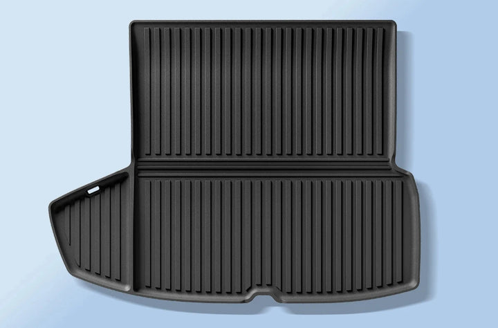 TPE Fully Coverage Floor Mats & Non-Slip Foot Pads For Tesla Model S 2024 is available at Ludicrous EV.