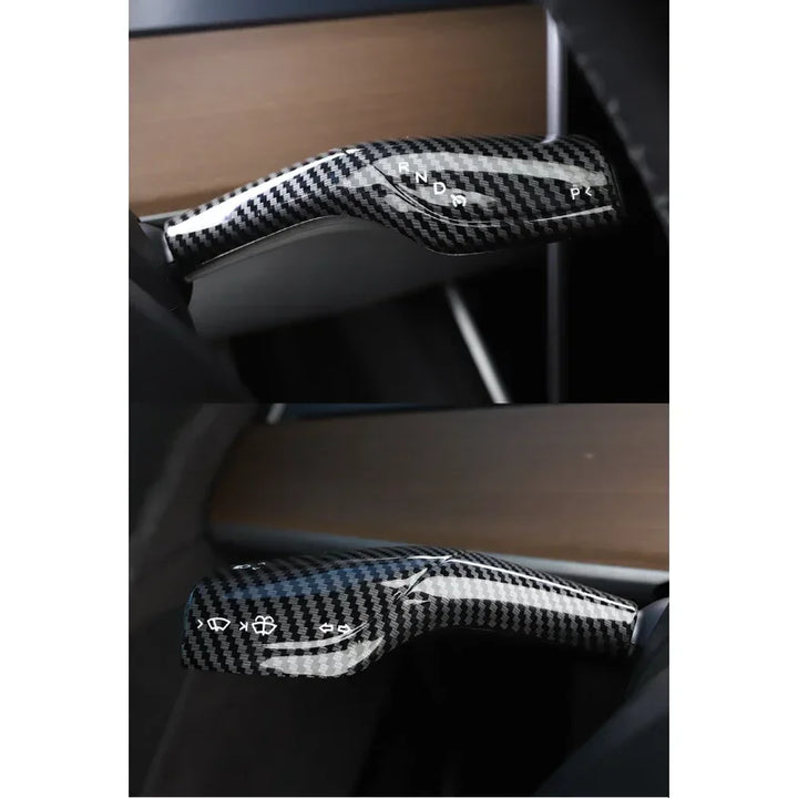 Steering Wheel/Gear Shift Cover for Tesla Model 3/Y 2021-23 is available at Ludicrous EV.