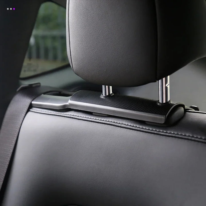 Rear Seat Belt Fixation Limiter & Trunk Hook Storage for Tesla Model Y (2021-2023) is available at Ludicrous EV.
