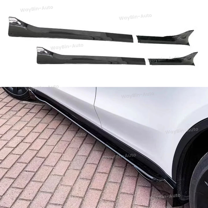 Glossy Carbon Black Side Skirt Body Kit - Aero Side Lip for Tesla Model 3/Model Y 2017-2024 is available at Ludicrous EV.