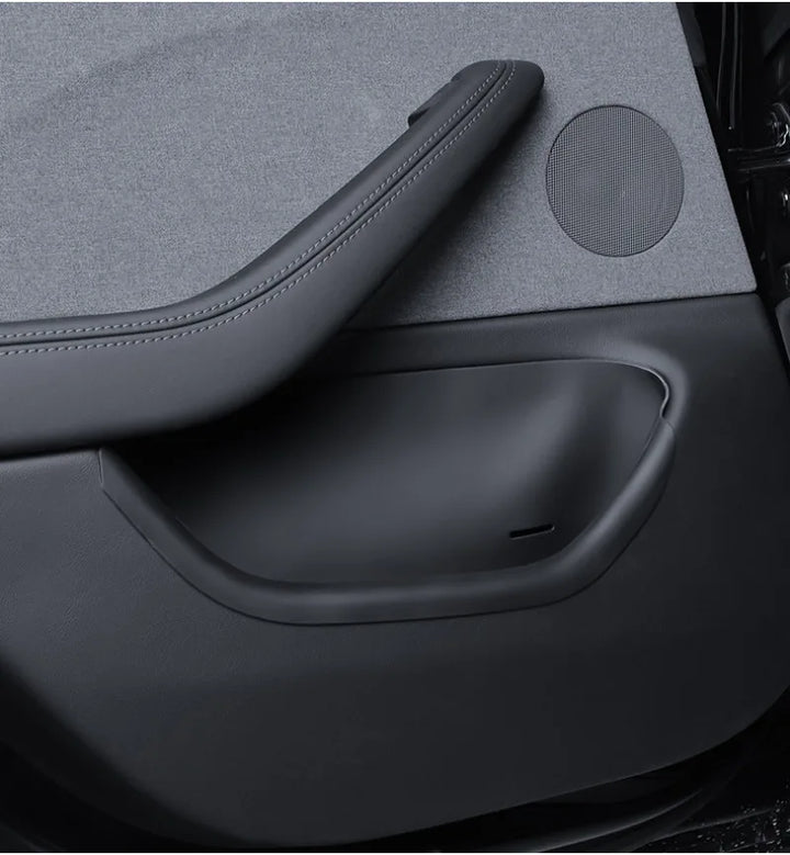 Silicone Door Handle Tray Organizer for Tesla Model 3 Highland 2024 at Ludicrous EV.
