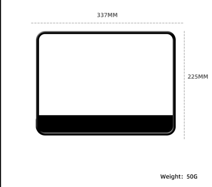 Silicone Screen Protection Frame & Edge Cover For Tesla Model 3/Y is available at Ludicrous EV.