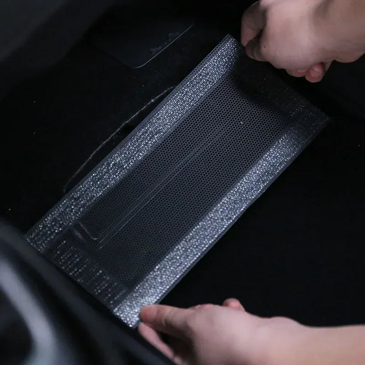 Under Seat Backseat Air Vent Protector Anti-blocking Cover for Tesla Model 3 Highland 2024 is available at Ludicrous EV.