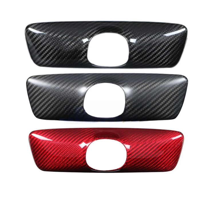 Real Carbon Fiber Rearview Mirror Cover for Tesla Model 3/Y/3+ Highland 2024 is available at Ludicrous EV.