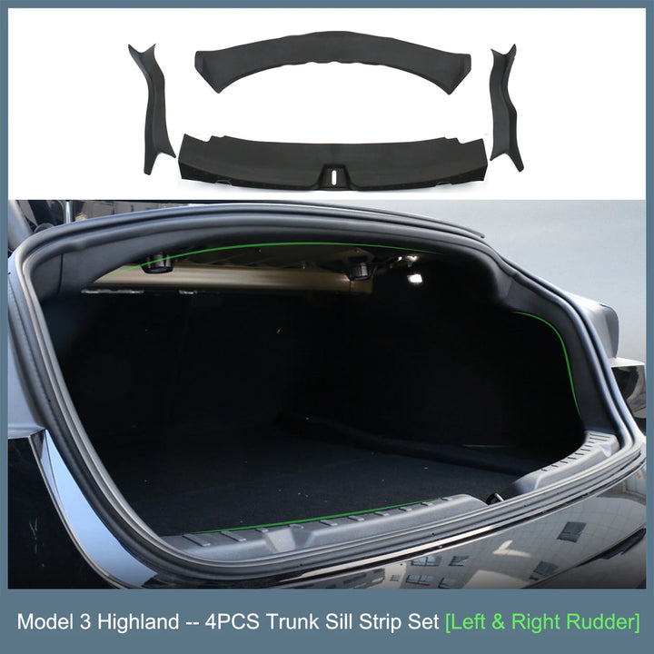 Front Rear Seat Slide Rails Protector Cover for Tesla Model Y 2021-2024 is available at Ludicrous EV.