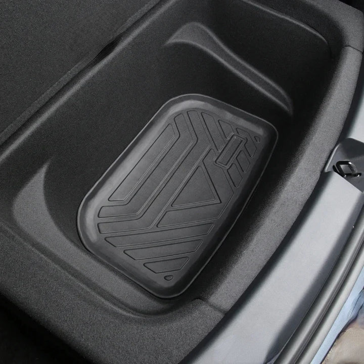 TPE Floor and Trunk Mats for Tesla Model 3/Model Y is available at Ludicrous EV.