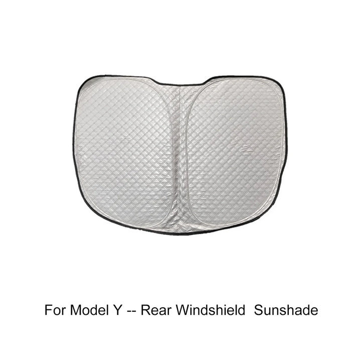 Windshield Sunshade Cover Side Window Blind Shading for Tesla Model Y 2024 is available at Ludicrous EV.