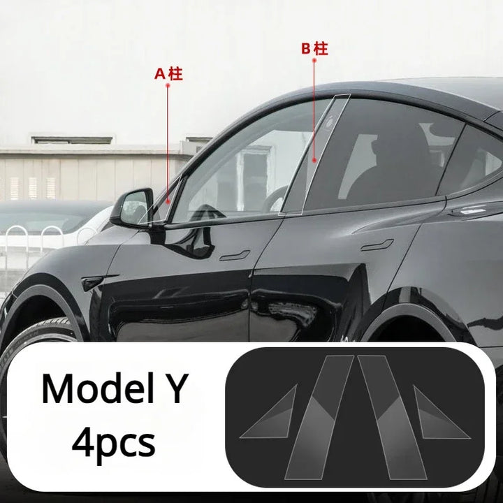 TPU Transparent Film Front Door/Rear Door for Tesla Model 3/Model Y 2023 is available at Ludicrous EV.