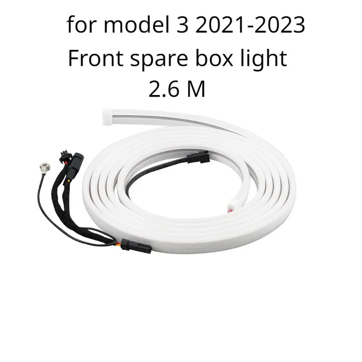 LED Trunk Light Strip for Tesla Model 3/Model Y 2021-2023 is available at Ludicrous EV.
