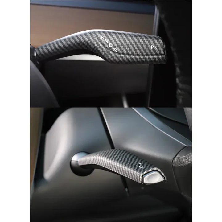 Steering Wheel/Gear Shift Cover for Tesla Model 3/Y 2021-23 is available at Ludicrous EV.