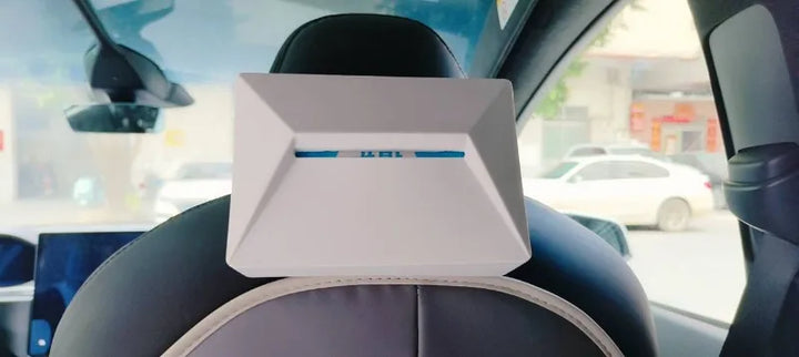 Silicone Car Tissue Holder with Fix Strap for Seat Back Cybertruck for Tesla Model 3/Model  Y/Model S/Model X is available at Ludicrous EV.