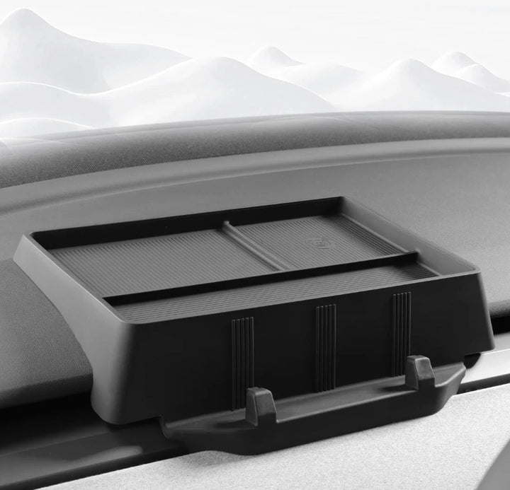 Instrument Panel Storage Box & Dashboard Organizer Tray For Tesla Model Y 2024 is available at Ludicrous EV.