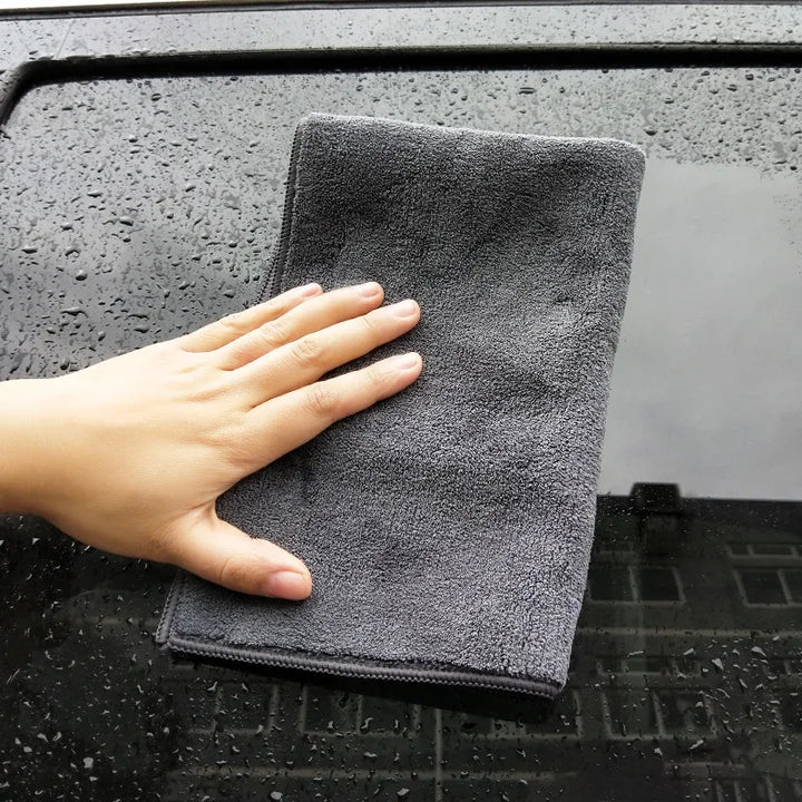 Car Towel Coral Velvet – Thickened Double-Sided Microfiber Wash Towel