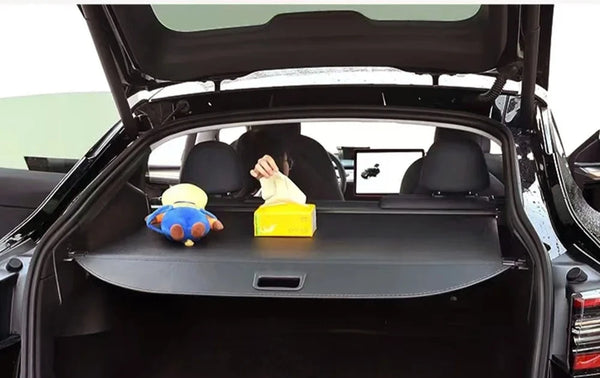  Retractable Trunk Organizer for Tesla Model Y (2021-2023) is available at Ludicrous EV.