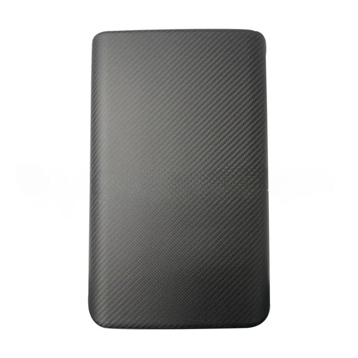 Handmade 3K 240G Carbon Fiber Armrest Shell for Tesla Model 3 Y 3+ which is available at Ludicrous EV.