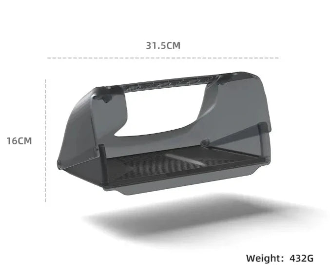 Organizer Tray Under Central Control Screen for Tesla Model Y/Model 3+ Highland (2024)  is available at Ludicrous EV.
