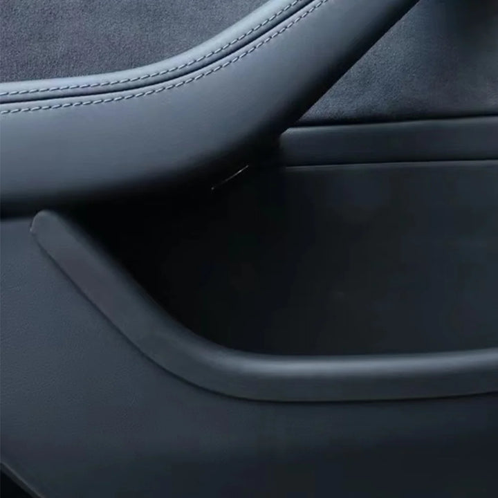 Silicone Door Storage Box Protector for Tesla Model 3 Highland 2024 is available at Ludicrous EV.
