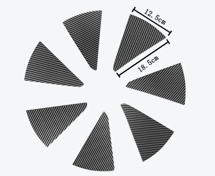 Wheel Hub Stickers for Tesla Model 3+ 2024 is available at Ludicrous EV.