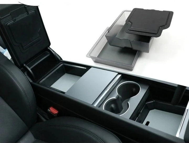 Central Control Storage Box with Silicone Pad for 2024 Tesla Model 3 Highland is available at Ludicrous EV.
