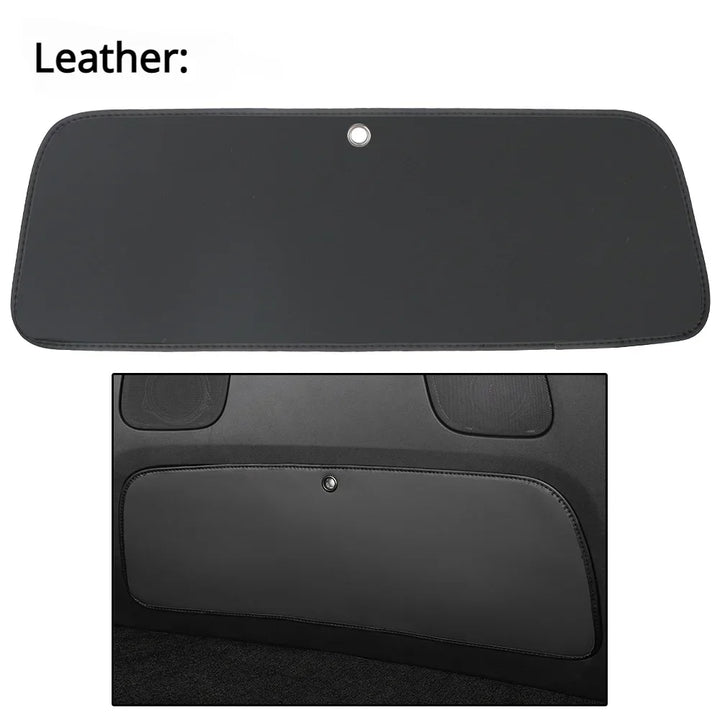 Leather Suede Anti-dirt Tailgate Protective Pad for Tesla Model Y/Model 3+ is available at Ludicrous EV.
