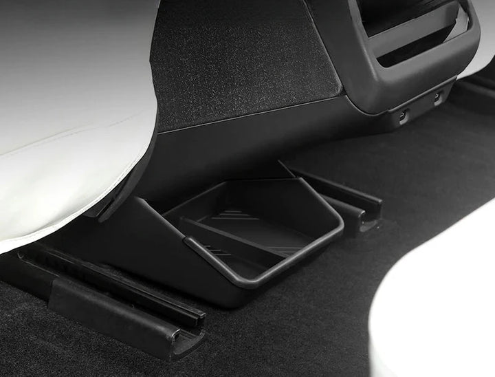 Protective Under Seat Storage Box/Anti-Kick Plates for Tesla Model 3 Highland 2024