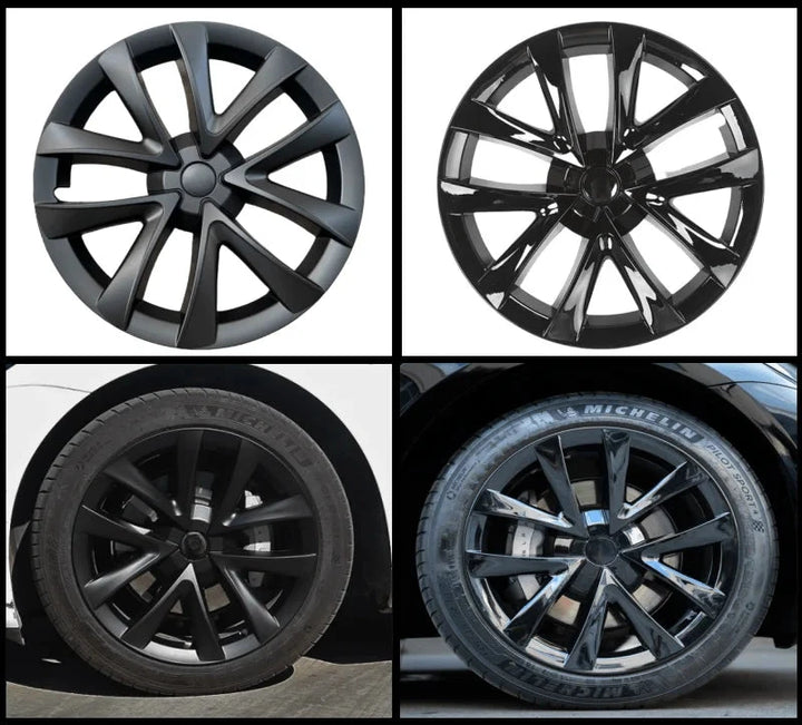 18 Inch Full Rim Wheel Hub Cap Cover, Performance Replacement for Tesla Model 3 is available at Ludicrous EV.
