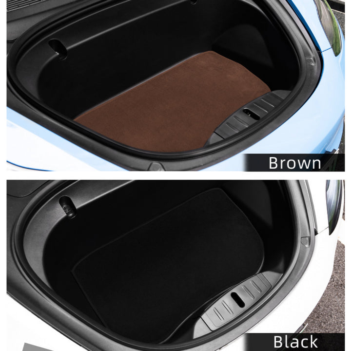 Non-Slip/Soil-Proof Front Trunk Mat for Tesla Model 3/Model Y/Model 3+ (2017-2024)  is available at Ludicrous EV.
