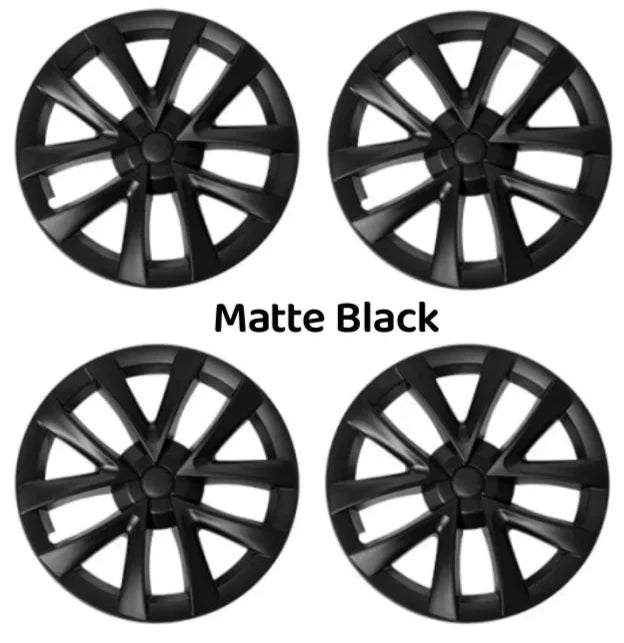 18 Inch Full Rim Wheel Hub Cap Cover, Performance Replacement for Tesla Model 3 is available at Ludicrous EV.
