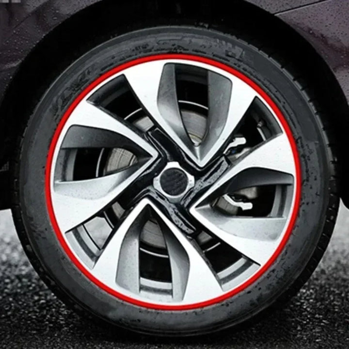 8M Wheel Hub Protection Strip – Anti-Collision Decorative Rim Guard for Car Tires at Ludicrous EV.