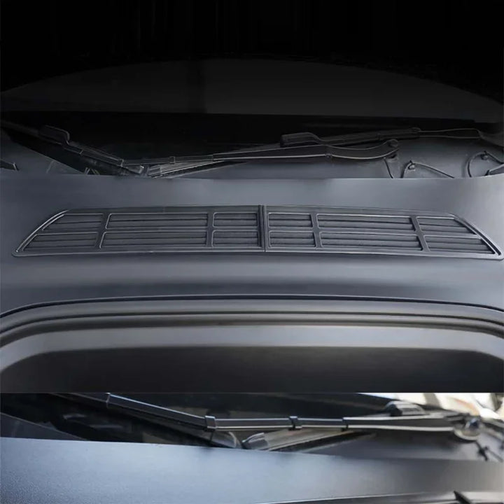 Air Inlet Protection Cover, Insect-Proof Net for Front Trunk Air Intake for Tesla Model 3/Model Y is available at Ludicrous EV.
