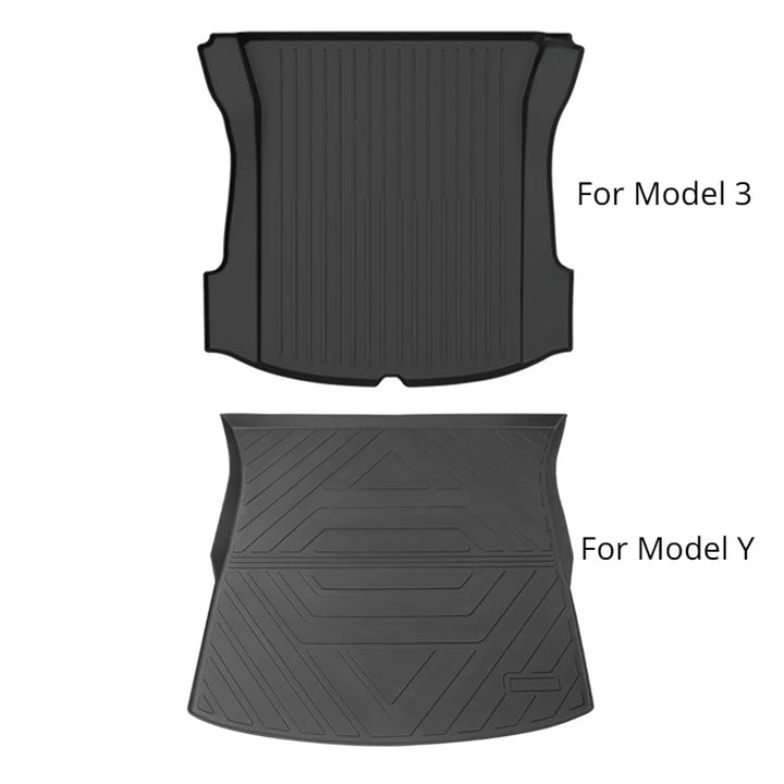 TPE Waterproof Trunk Storage Mats for Tesla Model 3/Model Y 2023 is available at Ludicrous EV.
