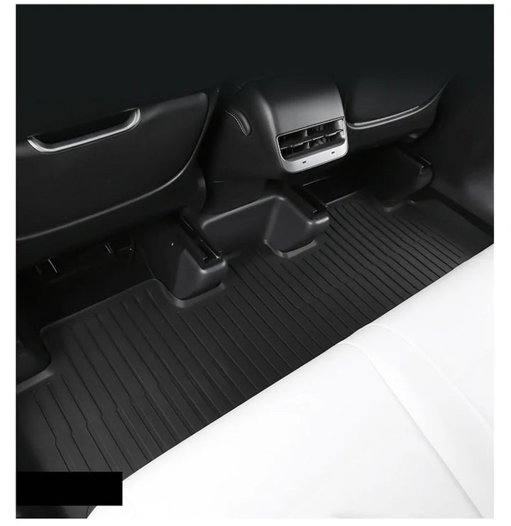 TPE Special Double-layer Carpet Floor Mats for Tesla Model 3/Y is available at Ludicrous EV.