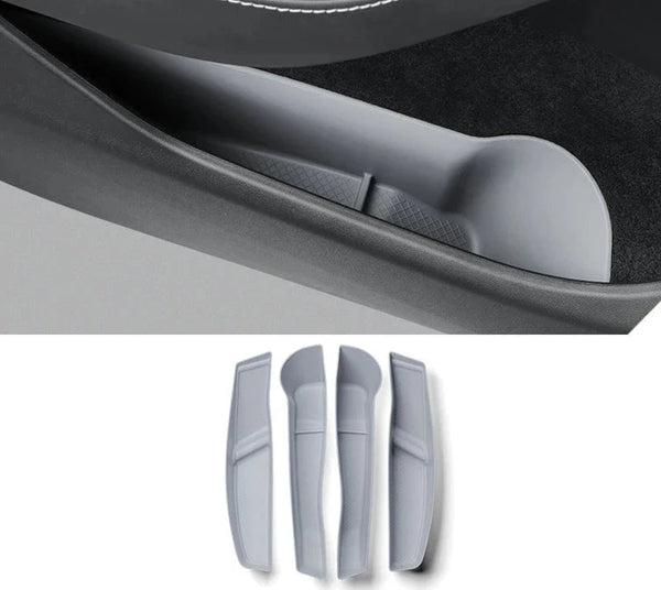 Car Door Storage Box Organizer - Anti-Dirty TPE Gate Slot for 2021-2023 Tesla Model Y Accessories at Ludicrous EV.
