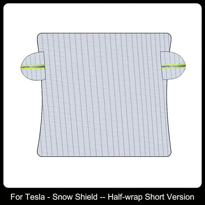 Snow Shield Front Windshield Sunroof Frost Snow Cover for Tesla Model 3/Y is available at Ludicrous EV.