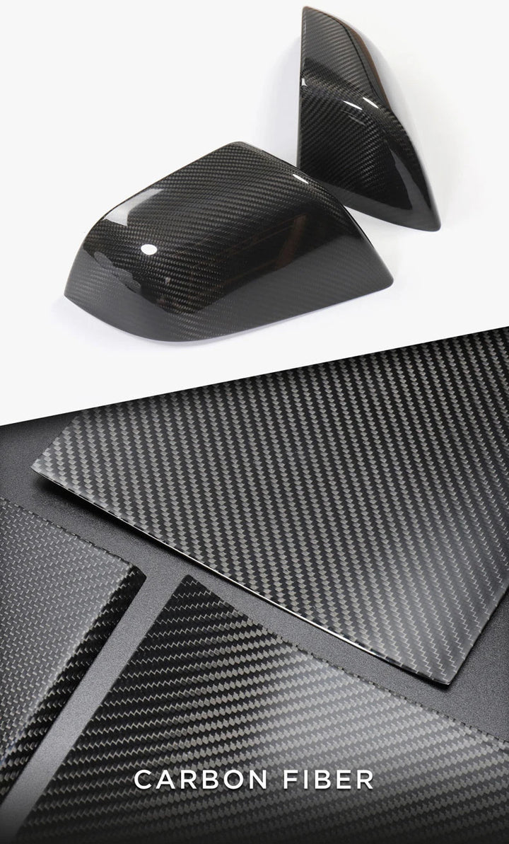 Interior Carbon Fiber Window Button & Door Lock Patch for Tesla Model 3 (2017-2020) is available at Ludicrous EV.