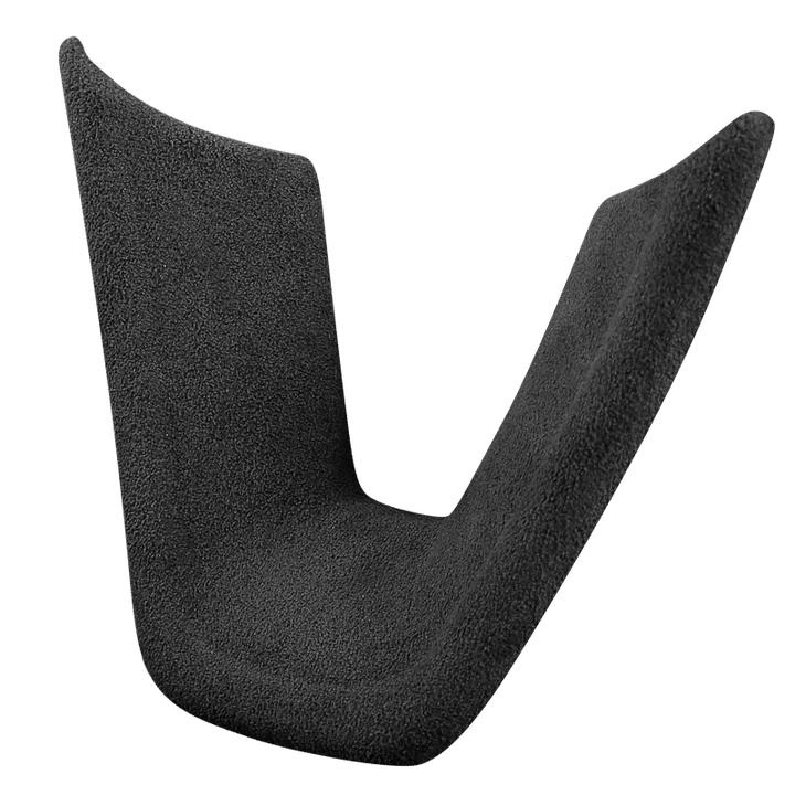 U-Shaped Suede Steering Wheel Trim Cover for 2024 Tesla Model 3 Highland is available at Ludicrous EV.
