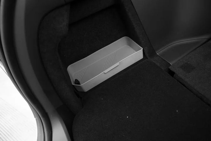 3Pcs Set Silicone Trunk Side Storage Partition for Tesla Model X (2023) is available at Ludicrous EV.