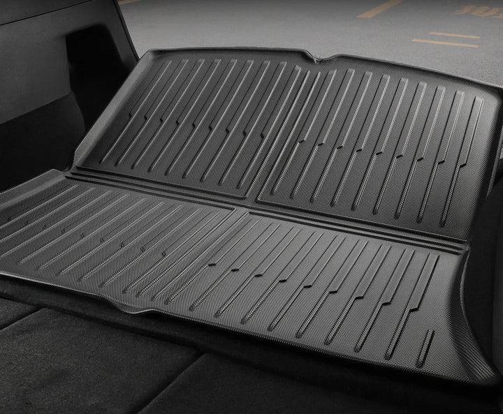 Rear Seat Backrest Protective Pad & Trunk Mat For Tesla Model Y 2021-2024 is available at Ludicrous EV.
