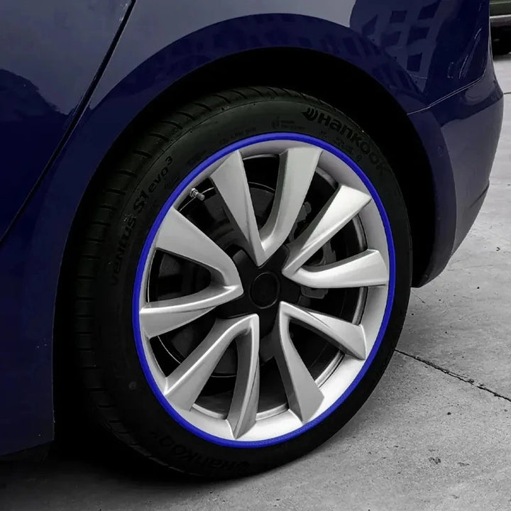 Rims Guard Strips/Wheel Hub Protection Ring for Tesla Model 3/Model Y/Model S/Model X is available at Ludicrous EV.
