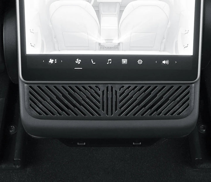 Rear Air Conditioning Vent Cover for Tesla Model 3 Highland 2024 is available at Ludicrous EV.