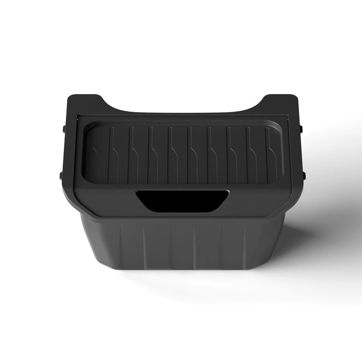 Rear Seat Trash Can Organizer for Tesla Model Y 2024 is available at Ludicrous EV.