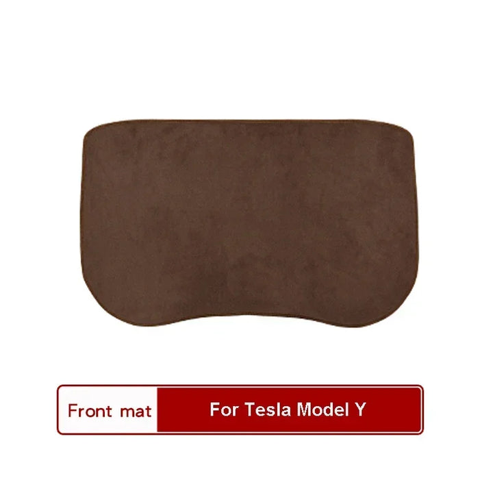 Non-Slip/Soil-Proof Front Trunk Mat for Tesla Model 3/Model Y/Model 3+ (2017-2024)  is available at Ludicrous EV.
