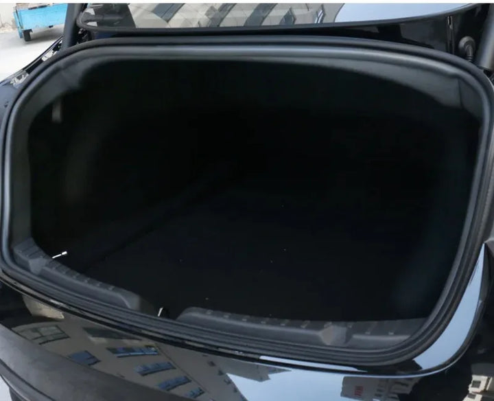 Anti-Scratch Trunk Threshold Sill Protector for Tesla Model 3 2024 is available at Ludicrous EV.