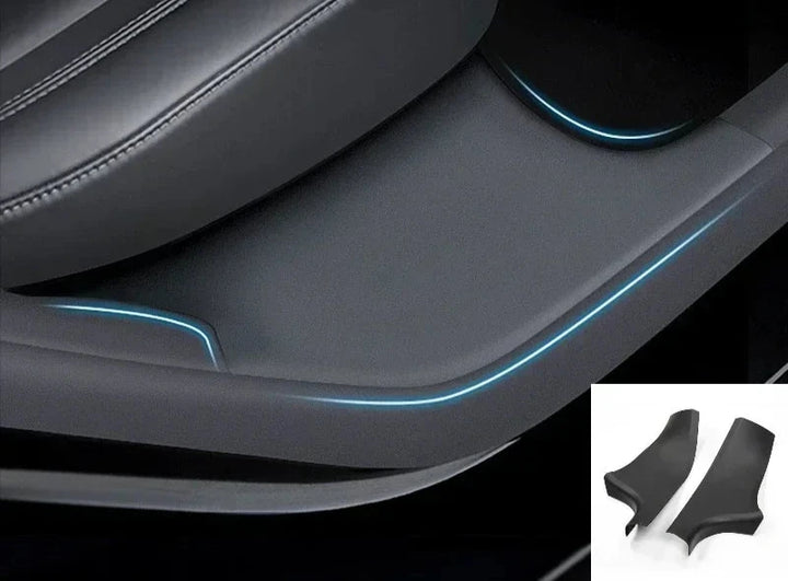 Rear Door Sill Protective Pads for Tesla Model Y 2021-2024 is available at Ludicrous EV.
