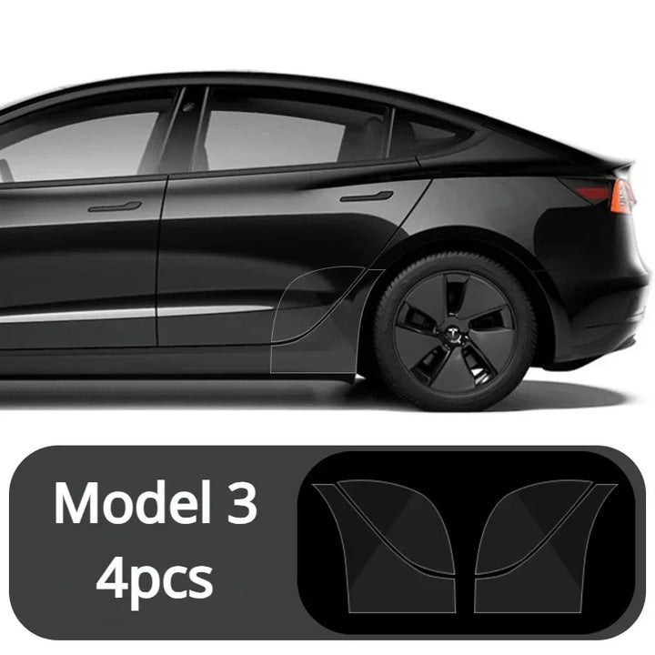 TPU Transparent Film Front Door/Rear Door for Tesla Model 3/Model Y 2023 is available at Ludicrous EV.