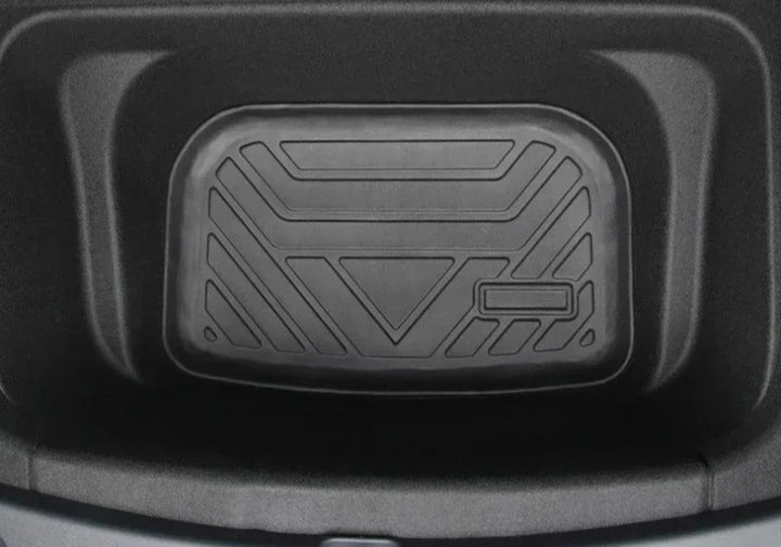 TPE Front & Rear Interior Floor Mats for Tesla Model Y is available at Ludicrous EV.