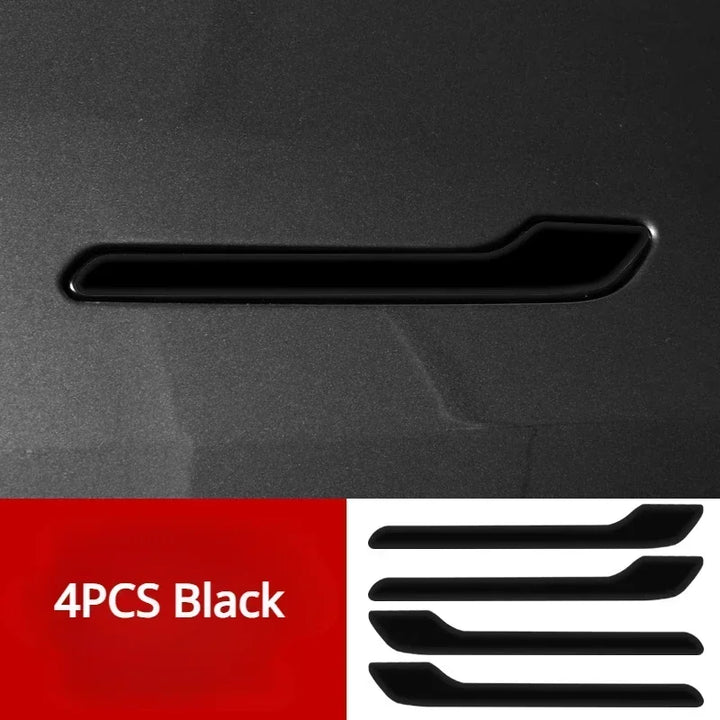 Luminous Door Handle Stickers Night Glow Protector for Tesla Model 3/Model Y 2024 is available at Ludicrous EV.
