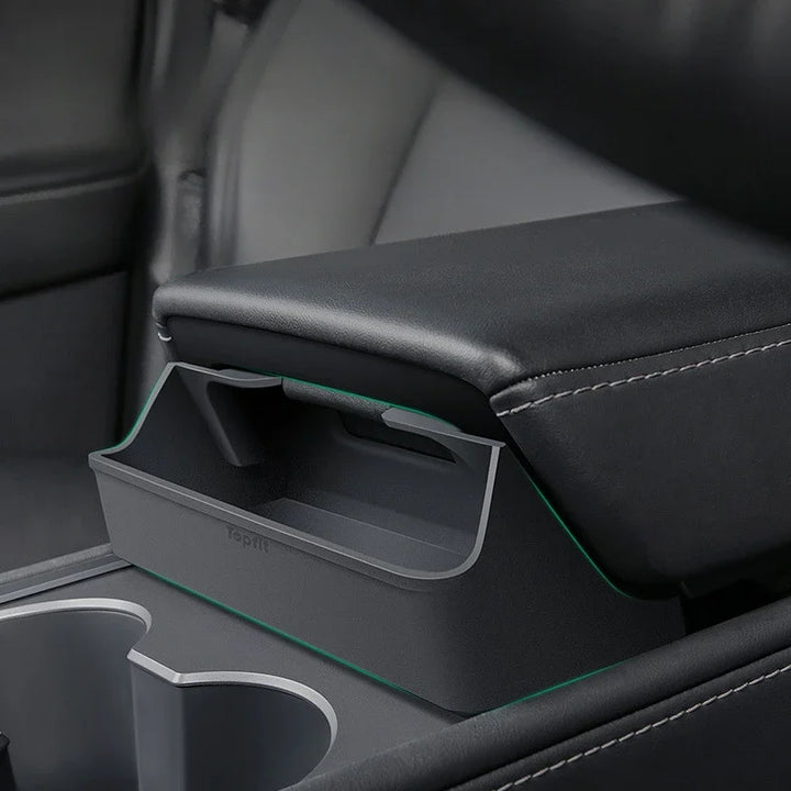 Central Control Glasses Storage Pocket for Car Interior Accessories - 2024 Tesla Model 3/Y is available at Ludicrous EV.